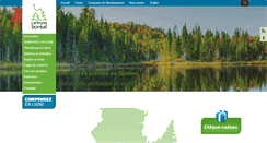 Desktop Screenshot of carboneboreal.uqac.ca