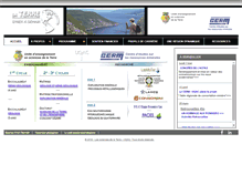 Tablet Screenshot of geologie.uqac.ca