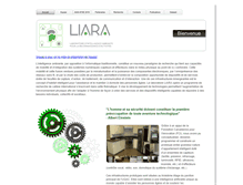 Tablet Screenshot of liara.uqac.ca
