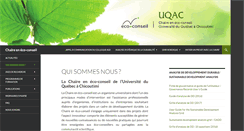 Desktop Screenshot of ecoconseil.uqac.ca